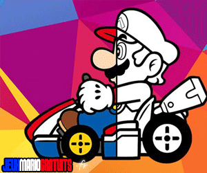 Jeux de coloriage Mario kart