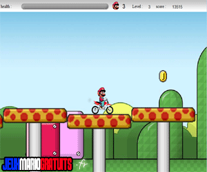 Jeux de moto cross mario