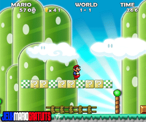 Jeu du nouveau super mario flash