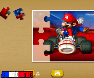 Jeux de puzzle de fonds d’écrans Mario