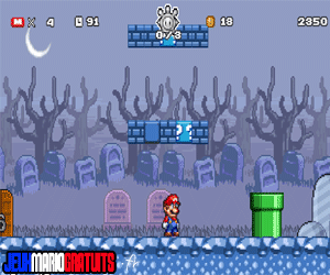 Super mario, le jeu fantome